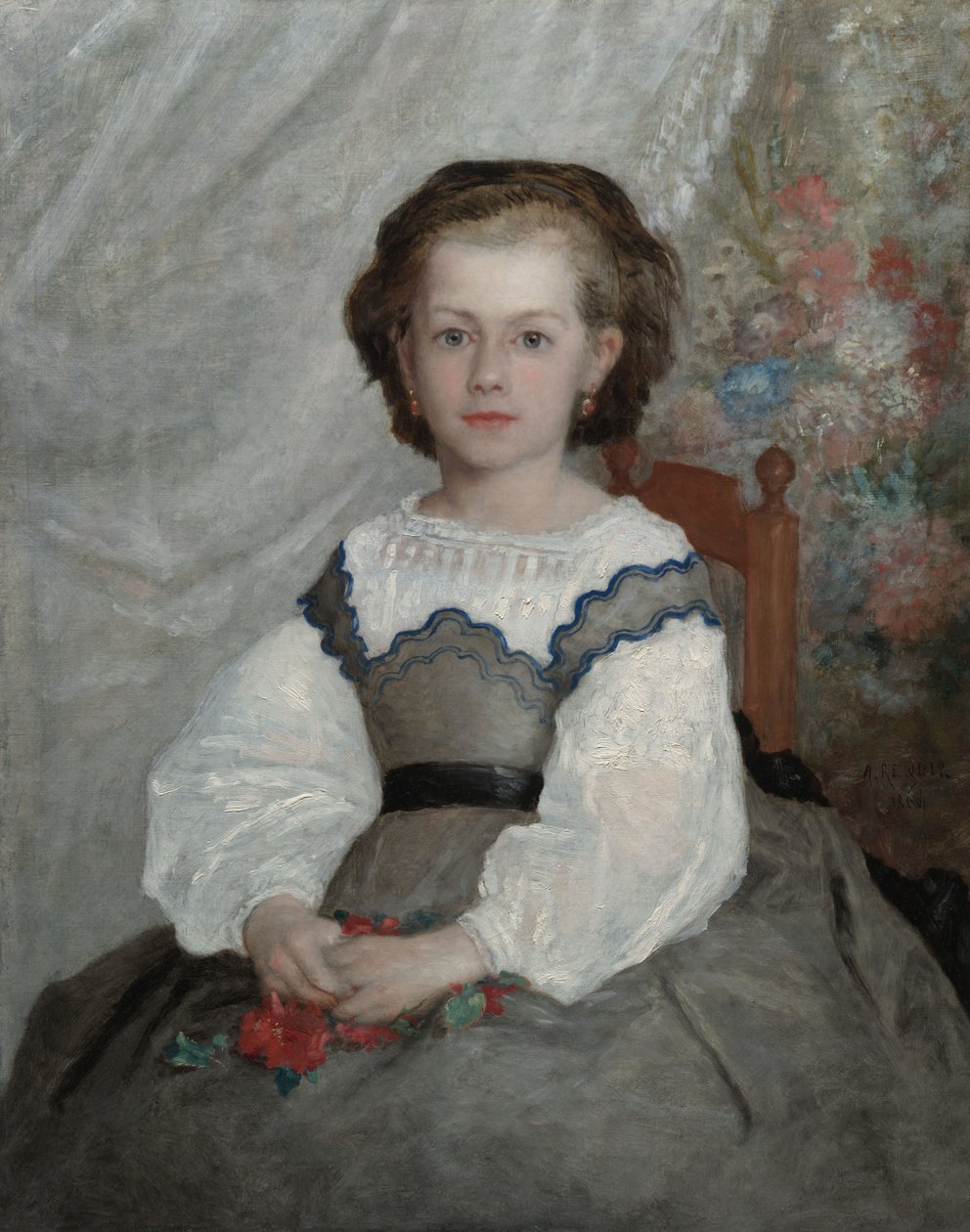 Romaine Lacaux, 1864 af Pierre Auguste Renoir