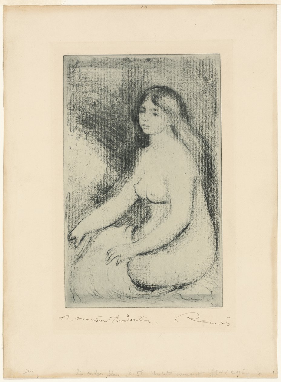Siddende Bader af Pierre Auguste Renoir