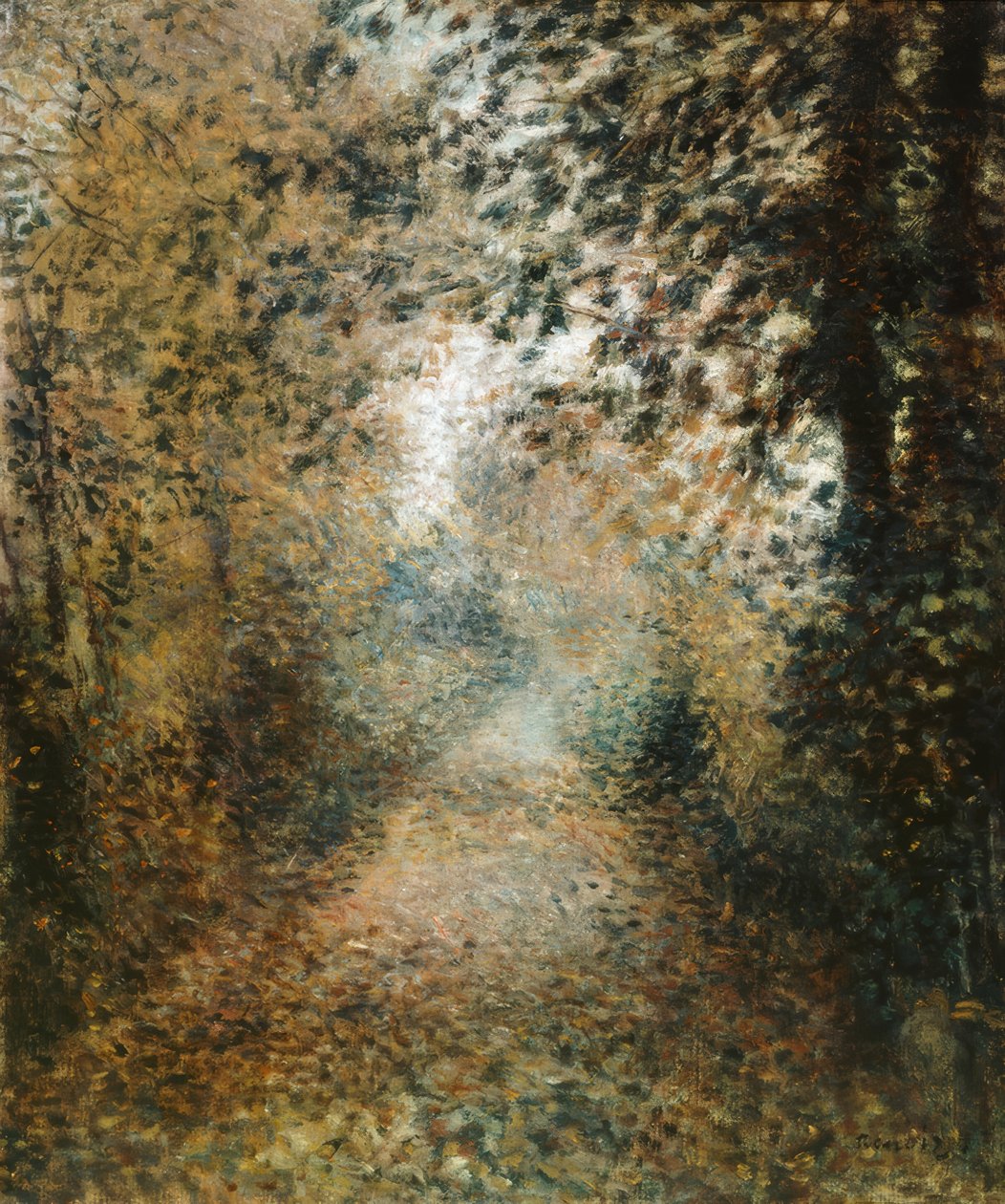 Underskov af Pierre Auguste Renoir