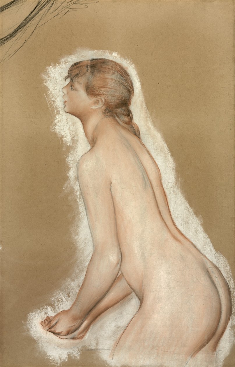 Sprøjtende figur af Pierre Auguste Renoir