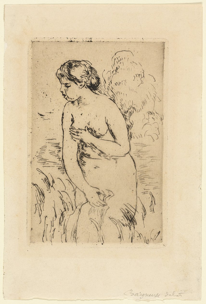 Stående Bader af Pierre Auguste Renoir