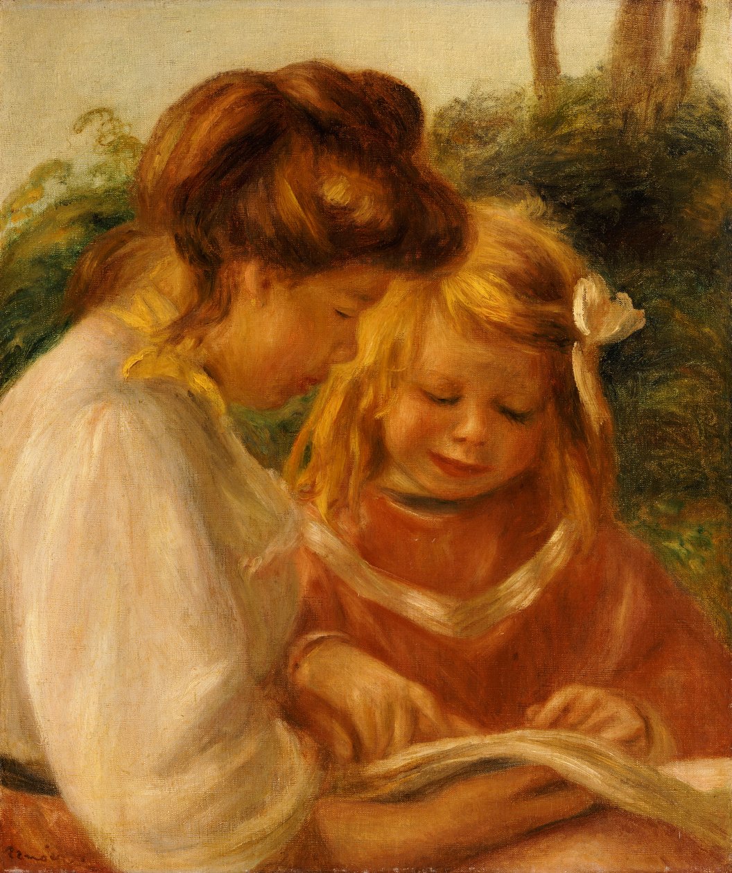 Alfabetet, Jean og Gabrielle af Pierre Auguste Renoir