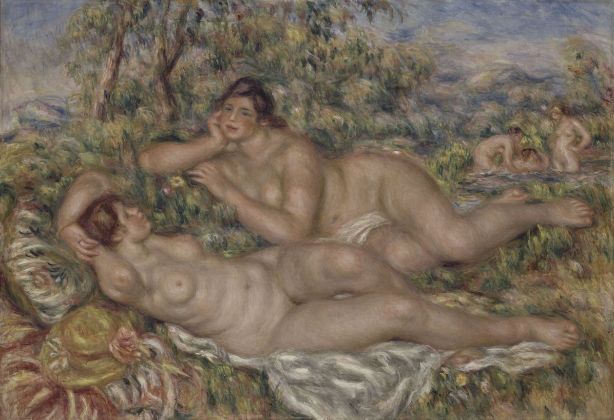 De badende, 1918-1919 af Pierre Auguste Renoir