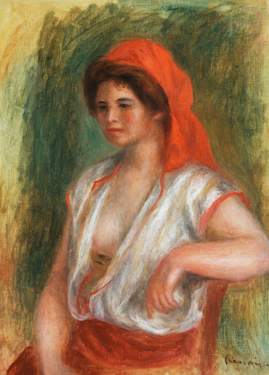 Den smukke sicilianske, af Pierre Auguste Renoir
