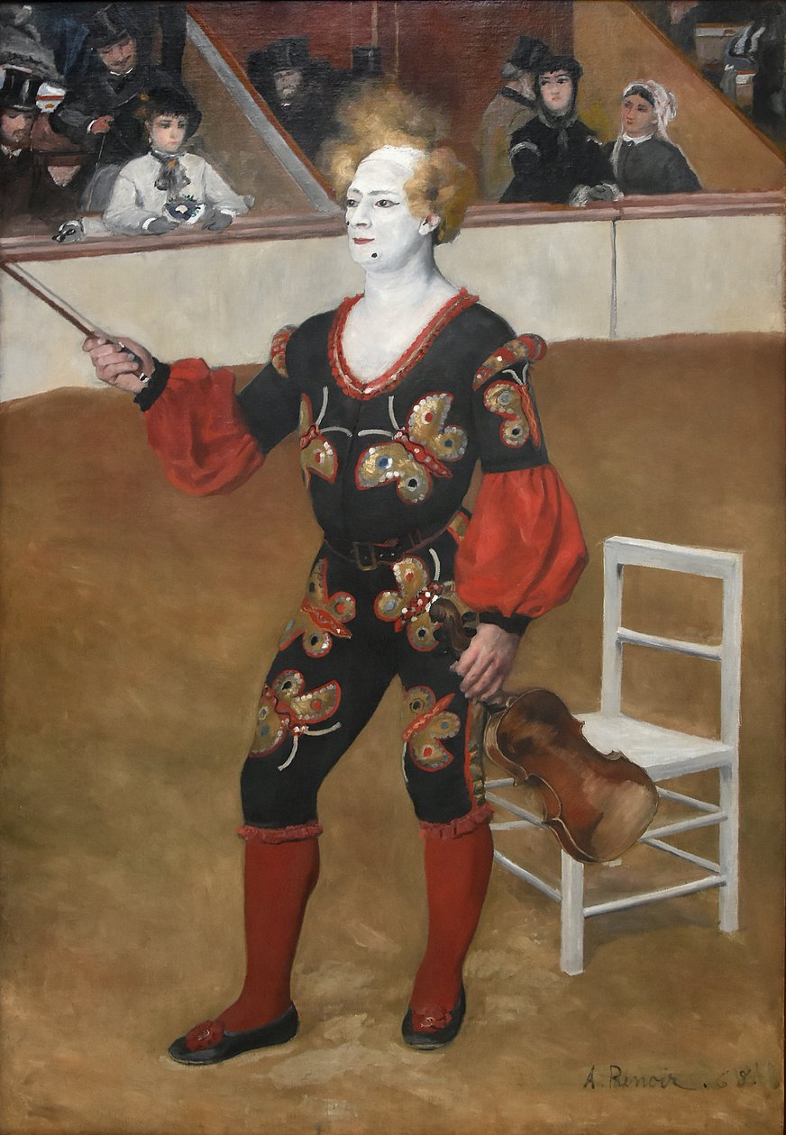 Klovnen af Pierre Auguste Renoir