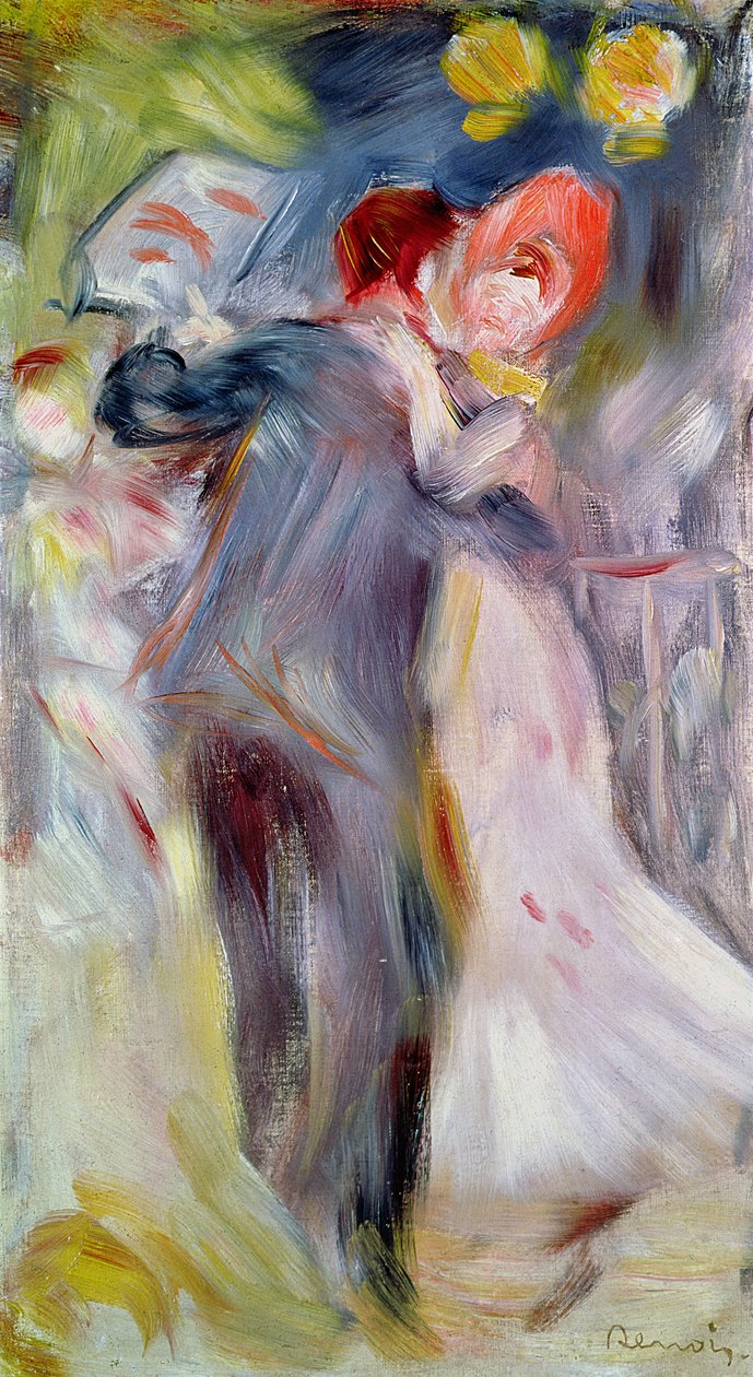 Dansen på landet, c.1882-3 af Pierre Auguste Renoir