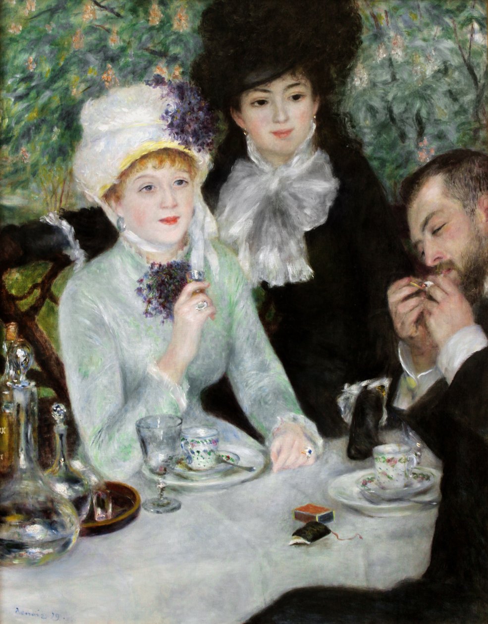 The End of Luncheon, 1879 af Pierre Auguste Renoir