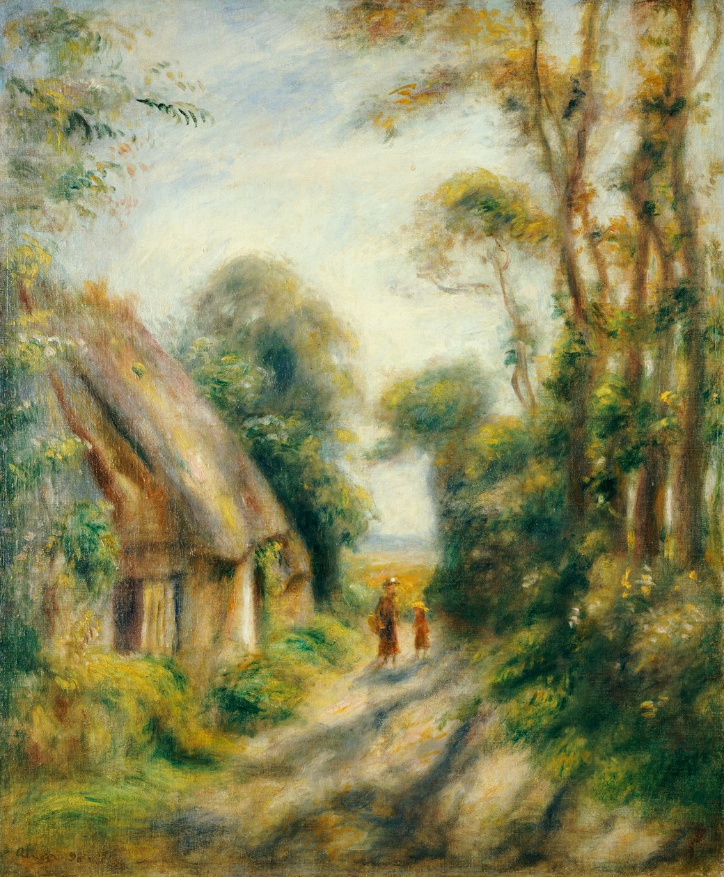 Udkanten af Berneval af Pierre Auguste Renoir