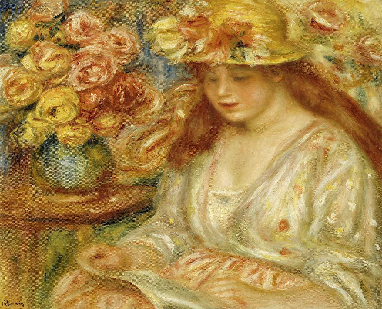 Læseren af Pierre Auguste Renoir