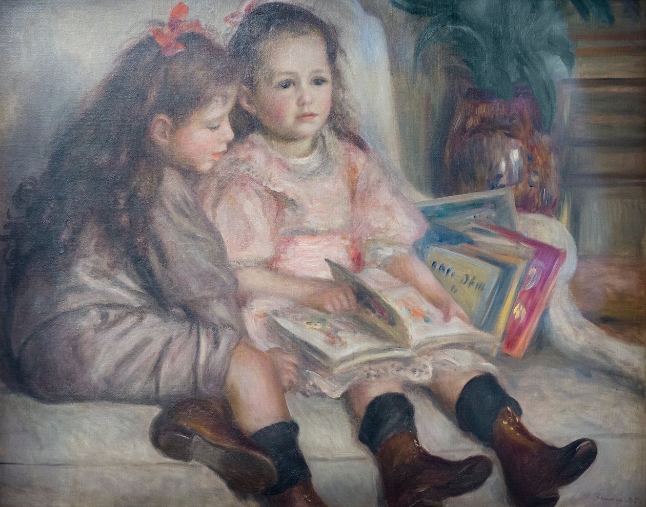 Martial Caillebottes børn af Pierre Auguste Renoir