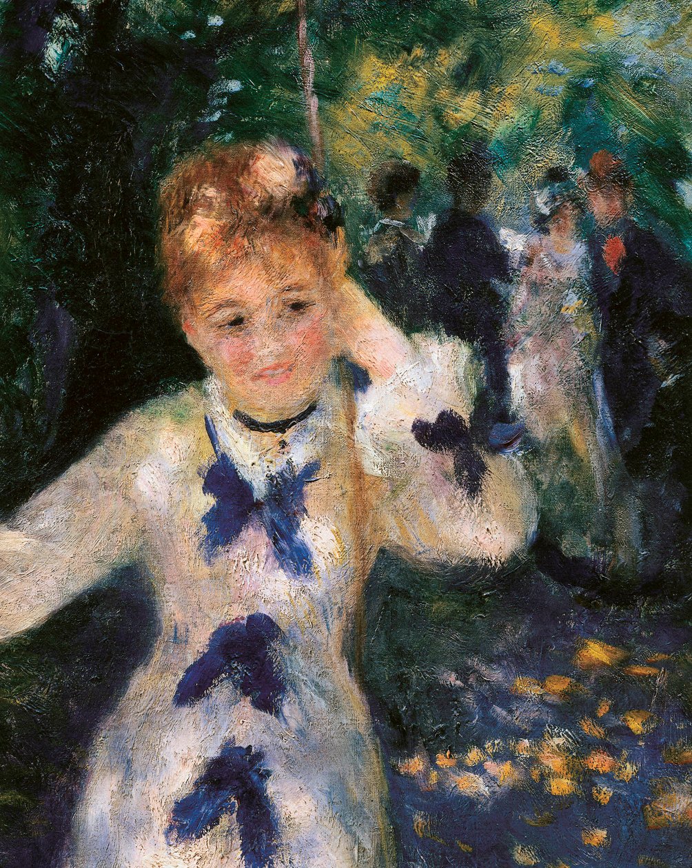 Gyngen (detaljer) af Pierre Auguste Renoir
