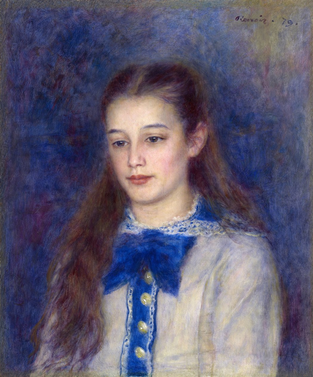 Therese Berard, 1879 af Pierre Auguste Renoir