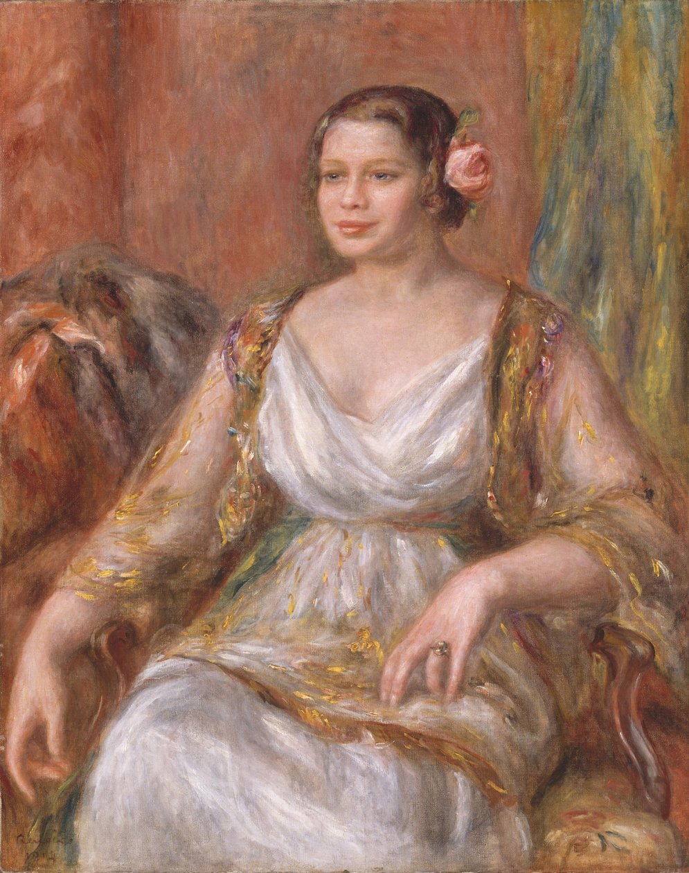Tilla Durieux, 1914 af Pierre Auguste Renoir