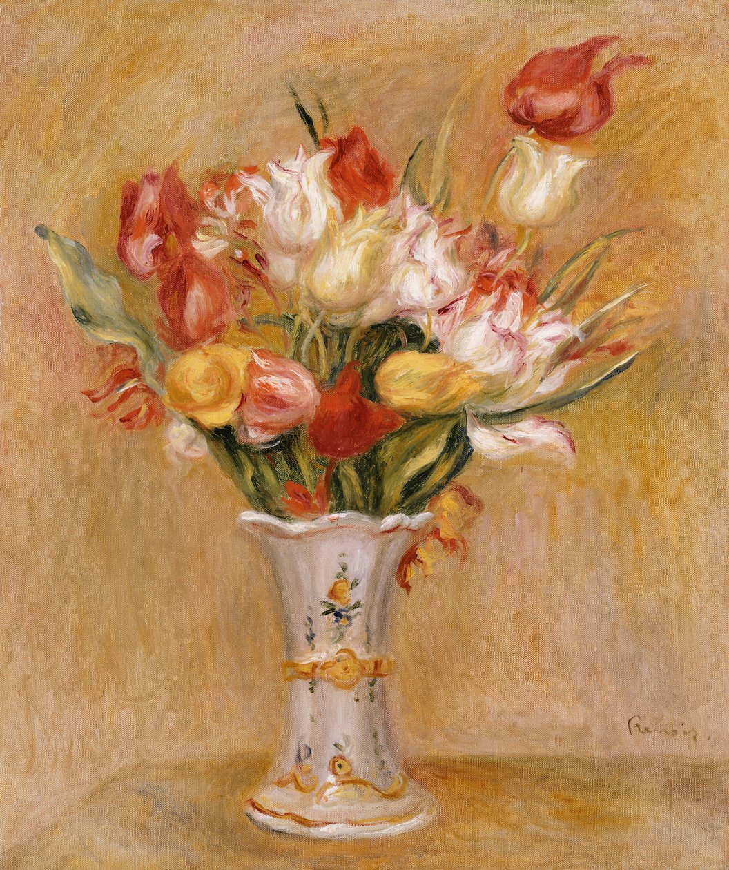 Tulipaner af Pierre Auguste Renoir