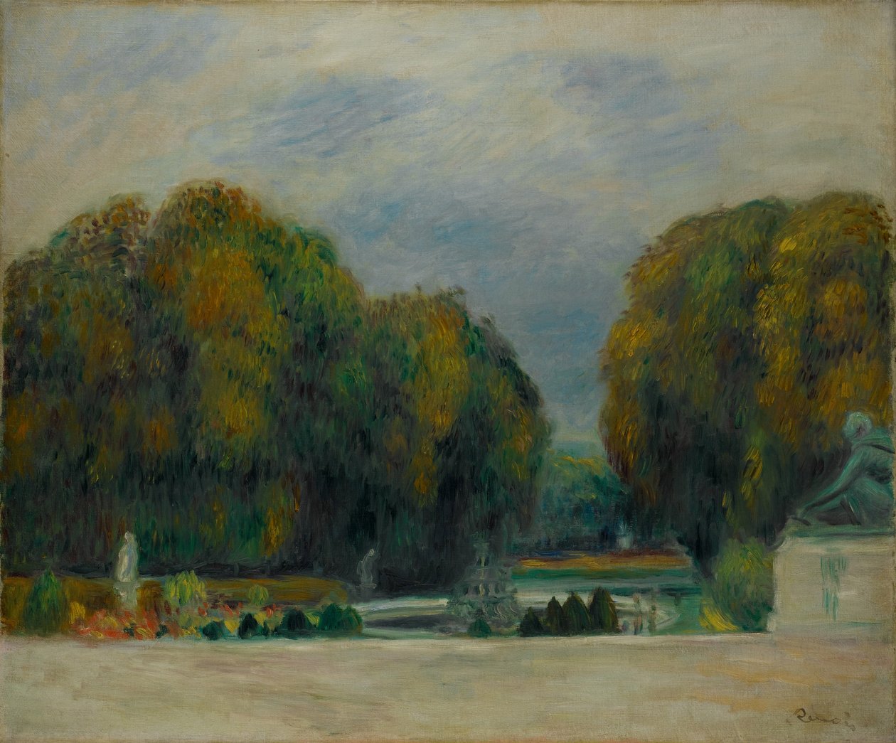 Versailles af Pierre Auguste Renoir