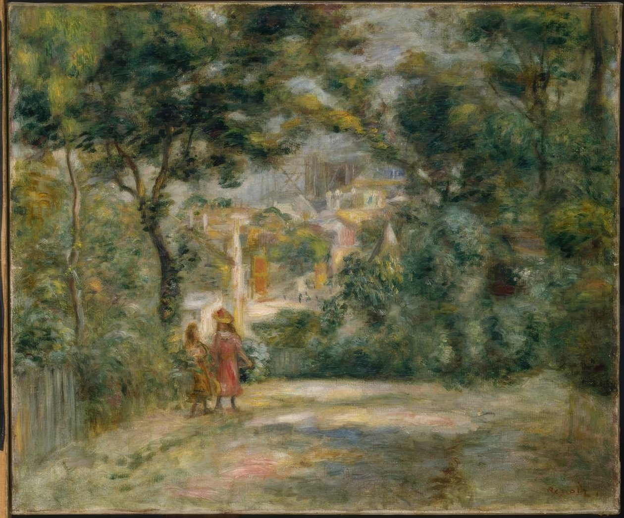 Udsigt over Sacre-Coeur af Pierre Auguste Renoir