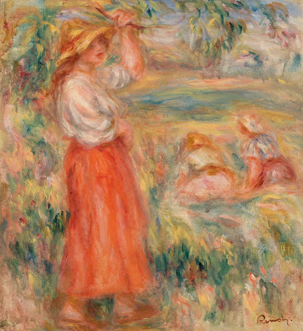 Women in the Fields (Femmes aux champs) af Pierre Auguste Renoir