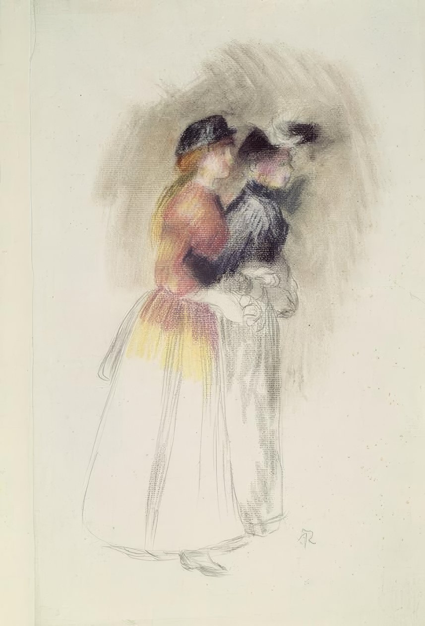 To kvinder af Pierre Auguste Renoir