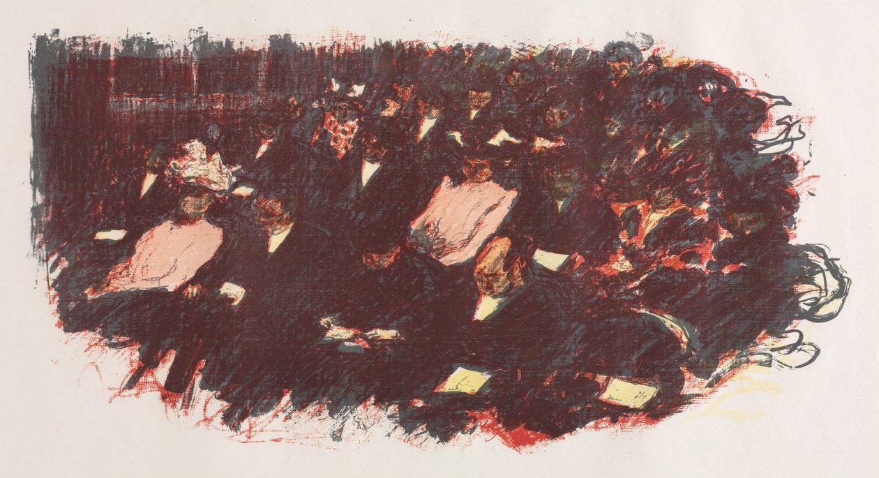 På Teatret af Pierre Bonnard
