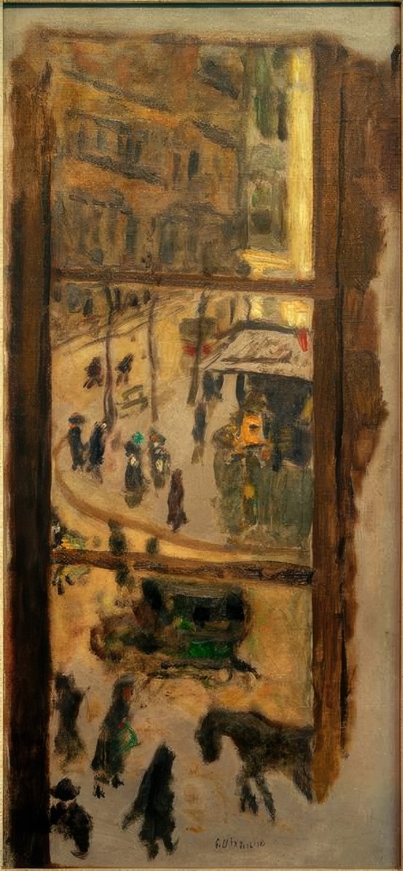 Gennem vinduerne af Pierre Bonnard