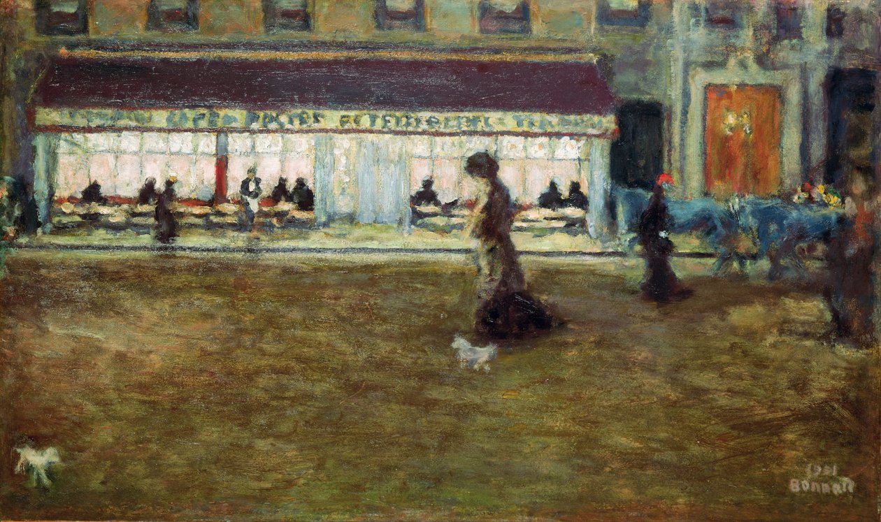 Avenue de Clichy af Pierre Bonnard