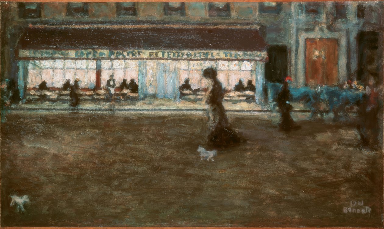 Avenue de Clichy af Pierre Bonnard
