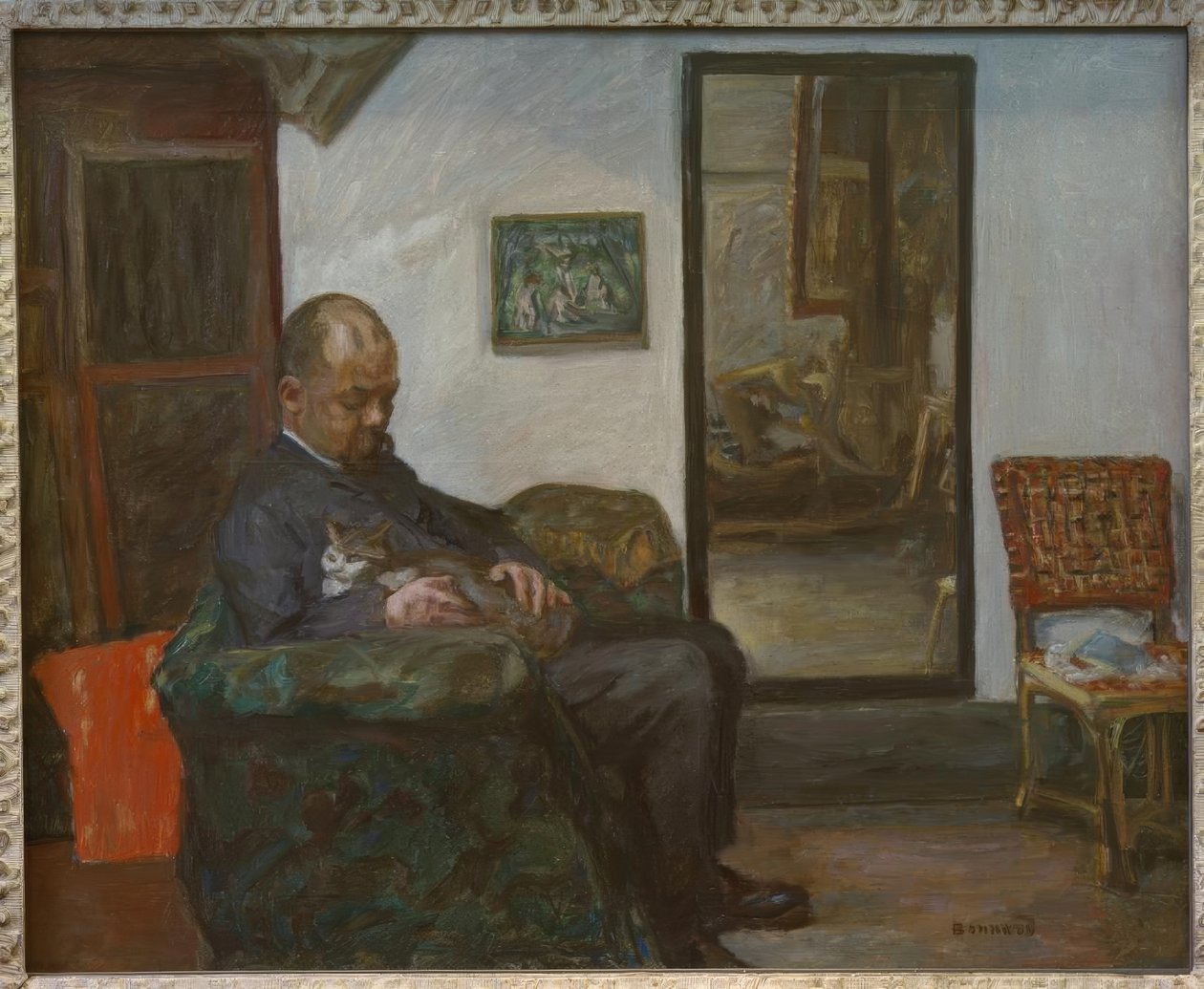 Portræt af Ambroise Vollard af Pierre Bonnard