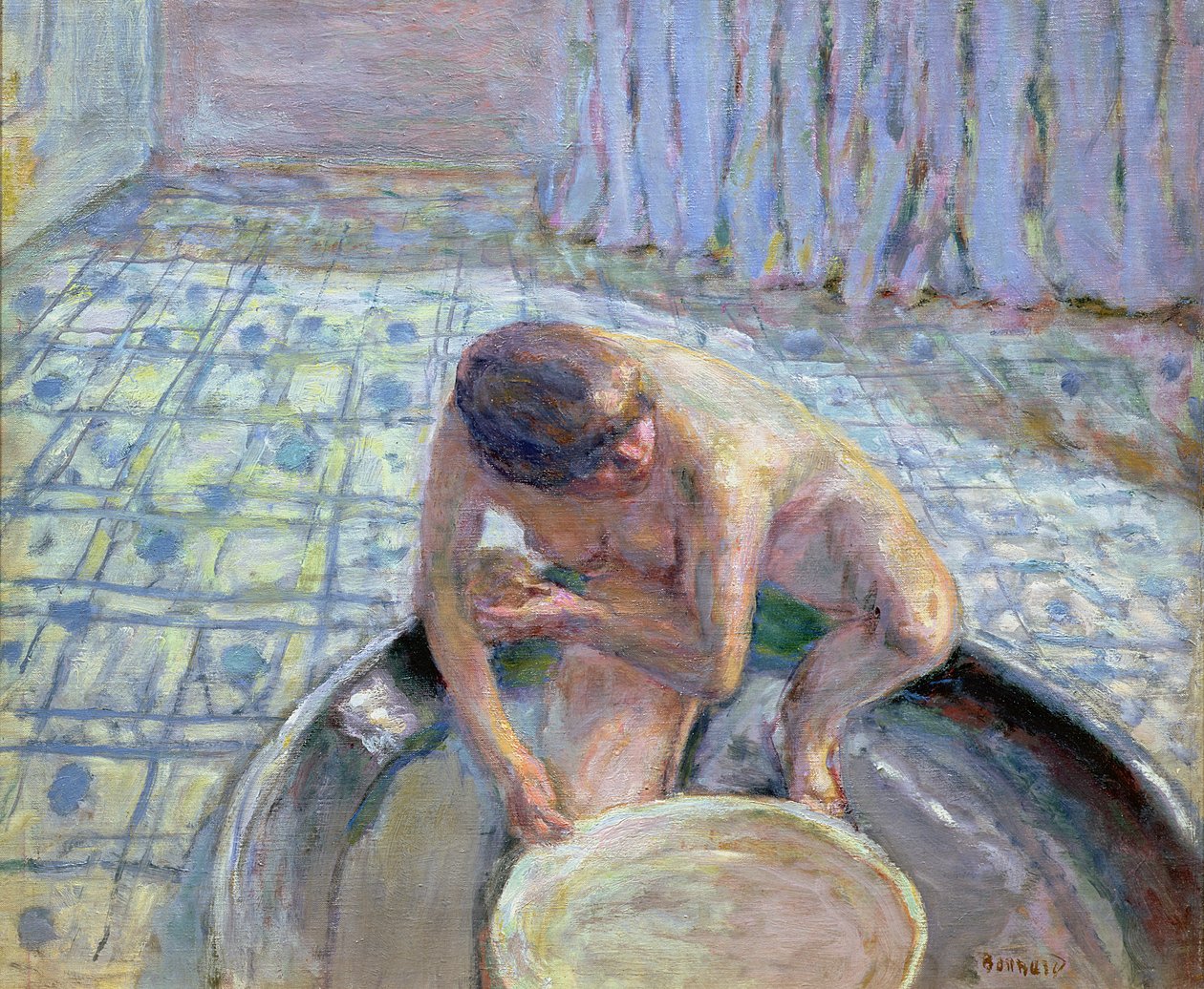 Blue Harmony, 1920 af Pierre Bonnard