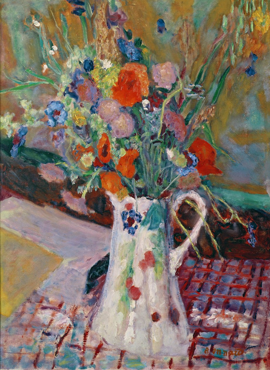 Buket af vilde blomster, 1922 af Pierre Bonnard