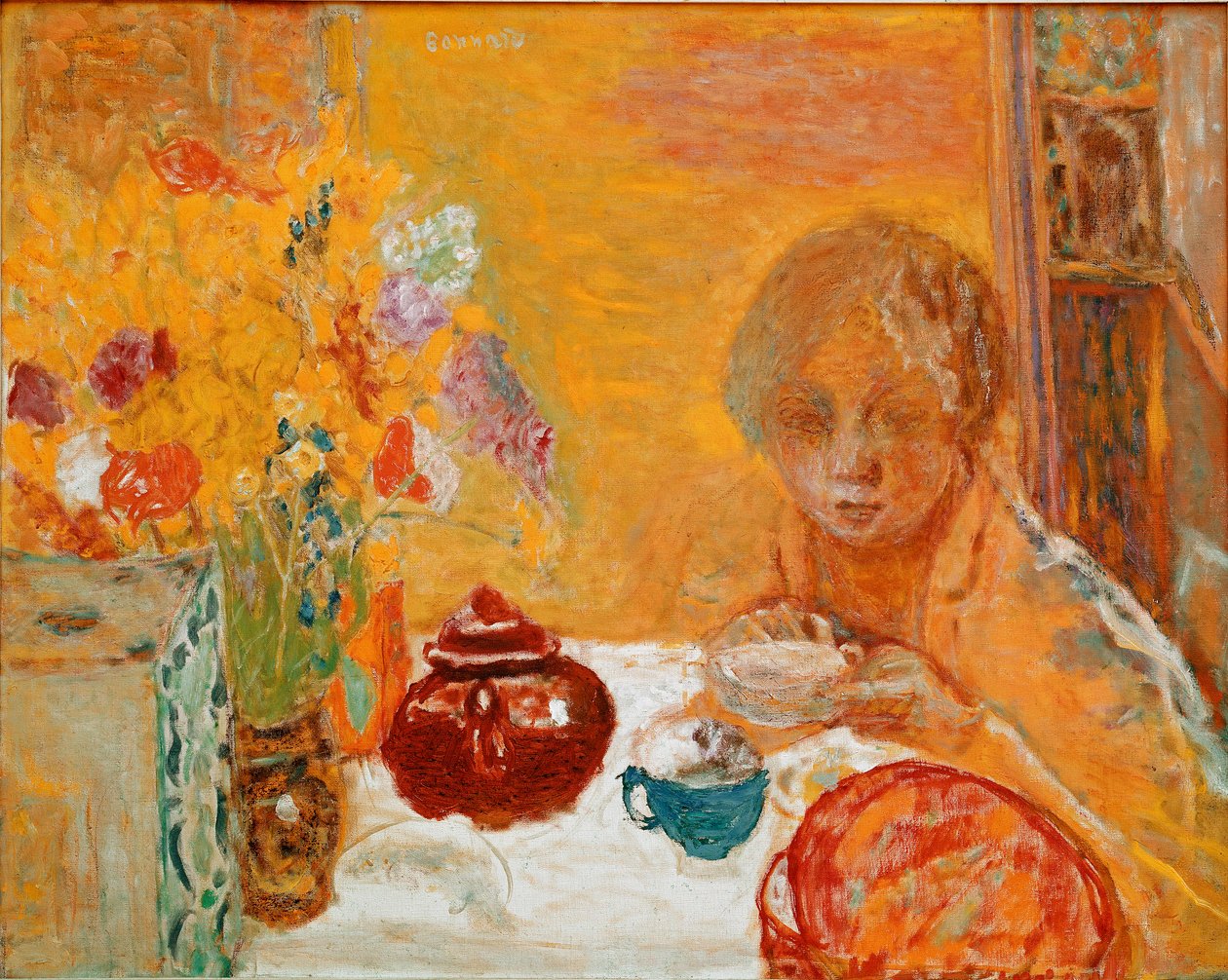 Morgenmad af Pierre Bonnard (1867-1947) c.1932 af Pierre Bonnard
