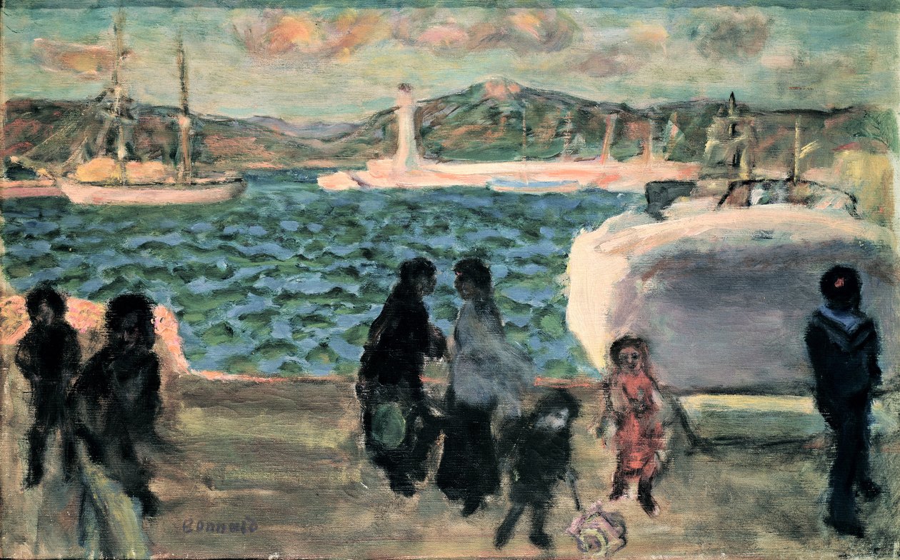 Cannes, 1947 af Pierre Bonnard
