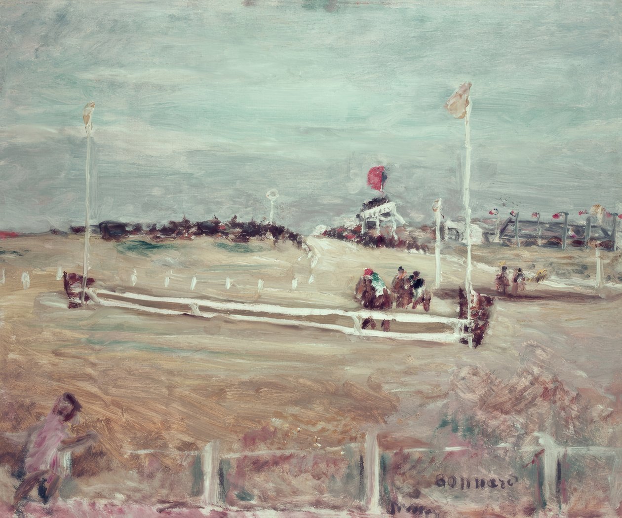 Kurser i Boulogne af Pierre Bonnard