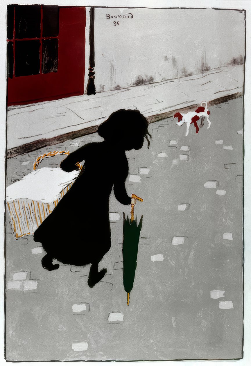 Den lille vaskedame af Pierre Bonnard