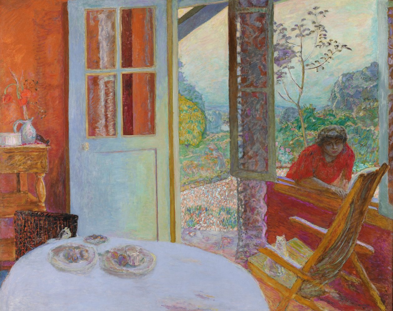 Spisestue på landet af Pierre Bonnard