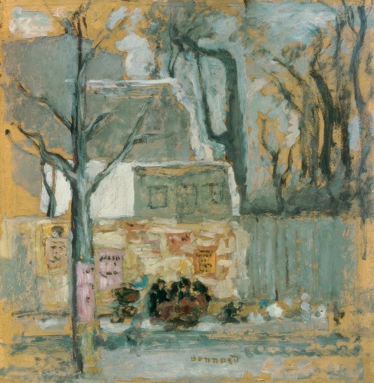 Et hjørne i Paris af Pierre Bonnard