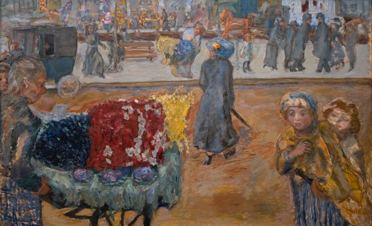 Aften i Paris af Pierre Bonnard