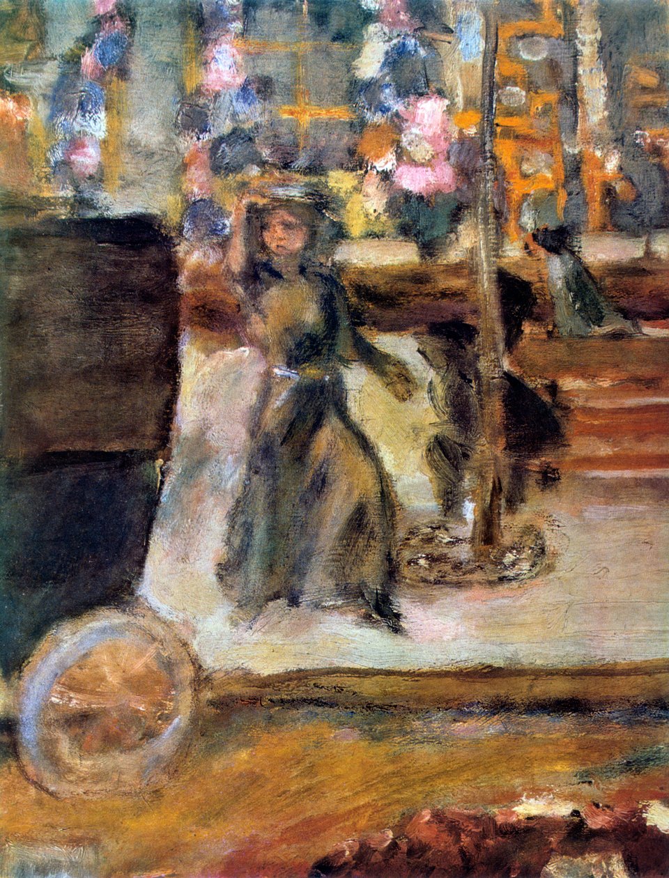 Aften i Paris, detalje, 1911 af Pierre Bonnard