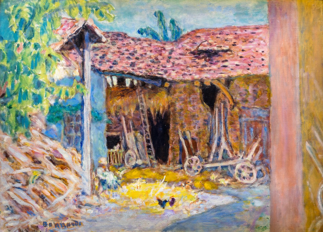 Bondegård eller La Grange af Pierre Bonnard