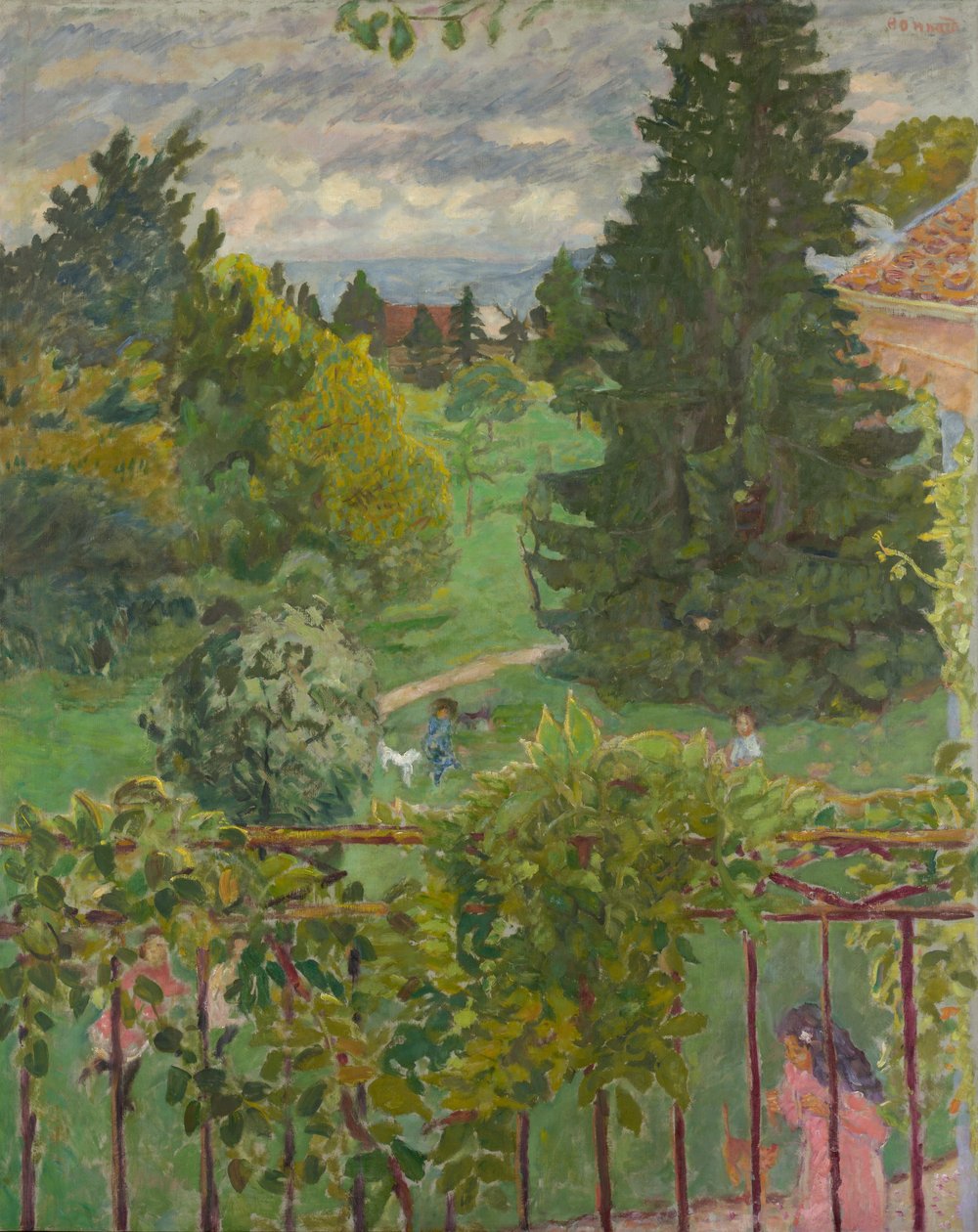 Fra altanen af Pierre Bonnard