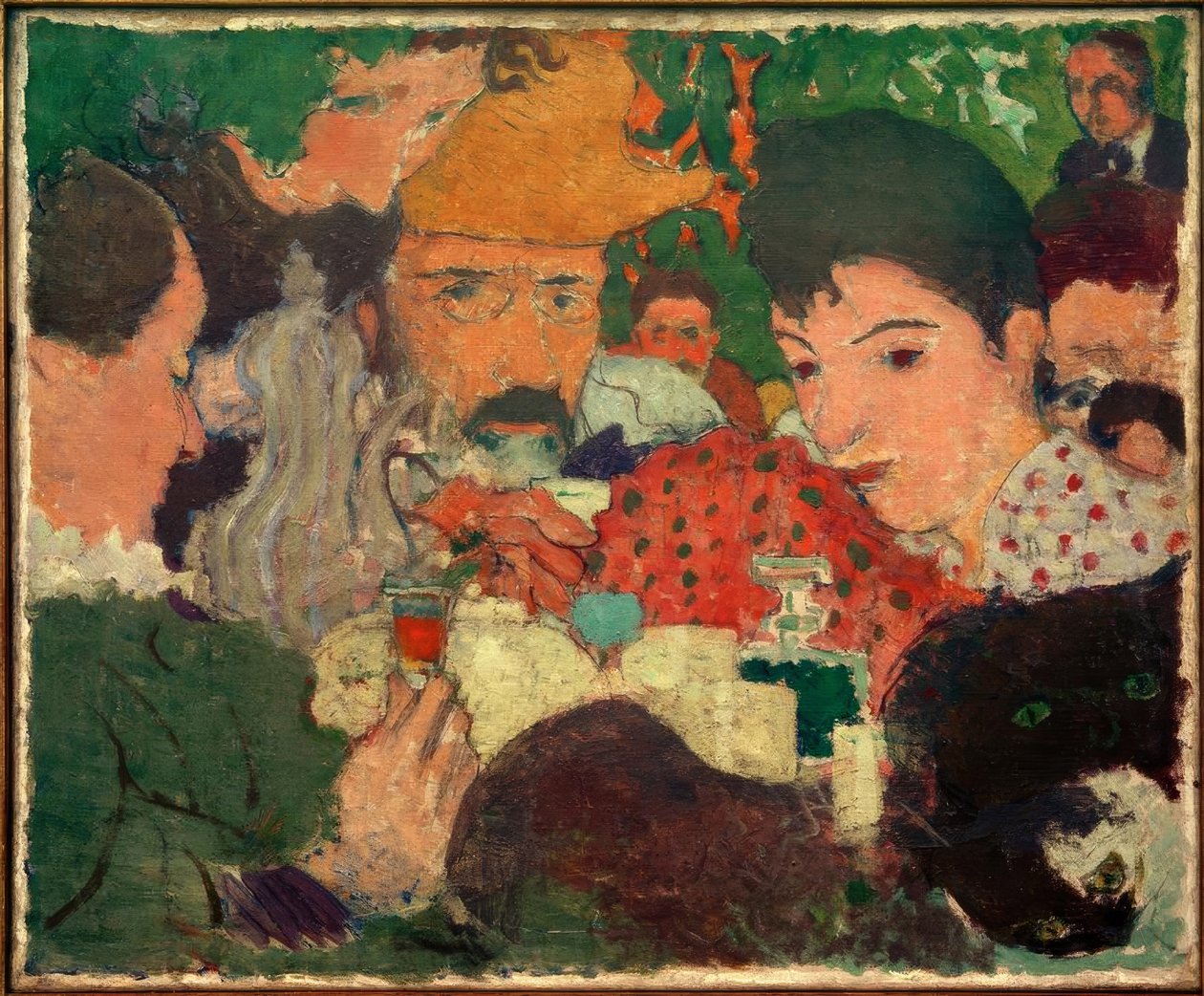Eftermiddagste i haven, Studie zu LA eftermiddag i haven af Pierre Bonnard