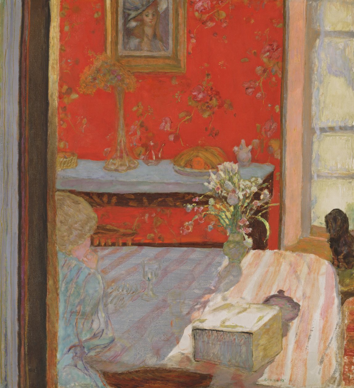 Interiør, 1922 af Pierre Bonnard