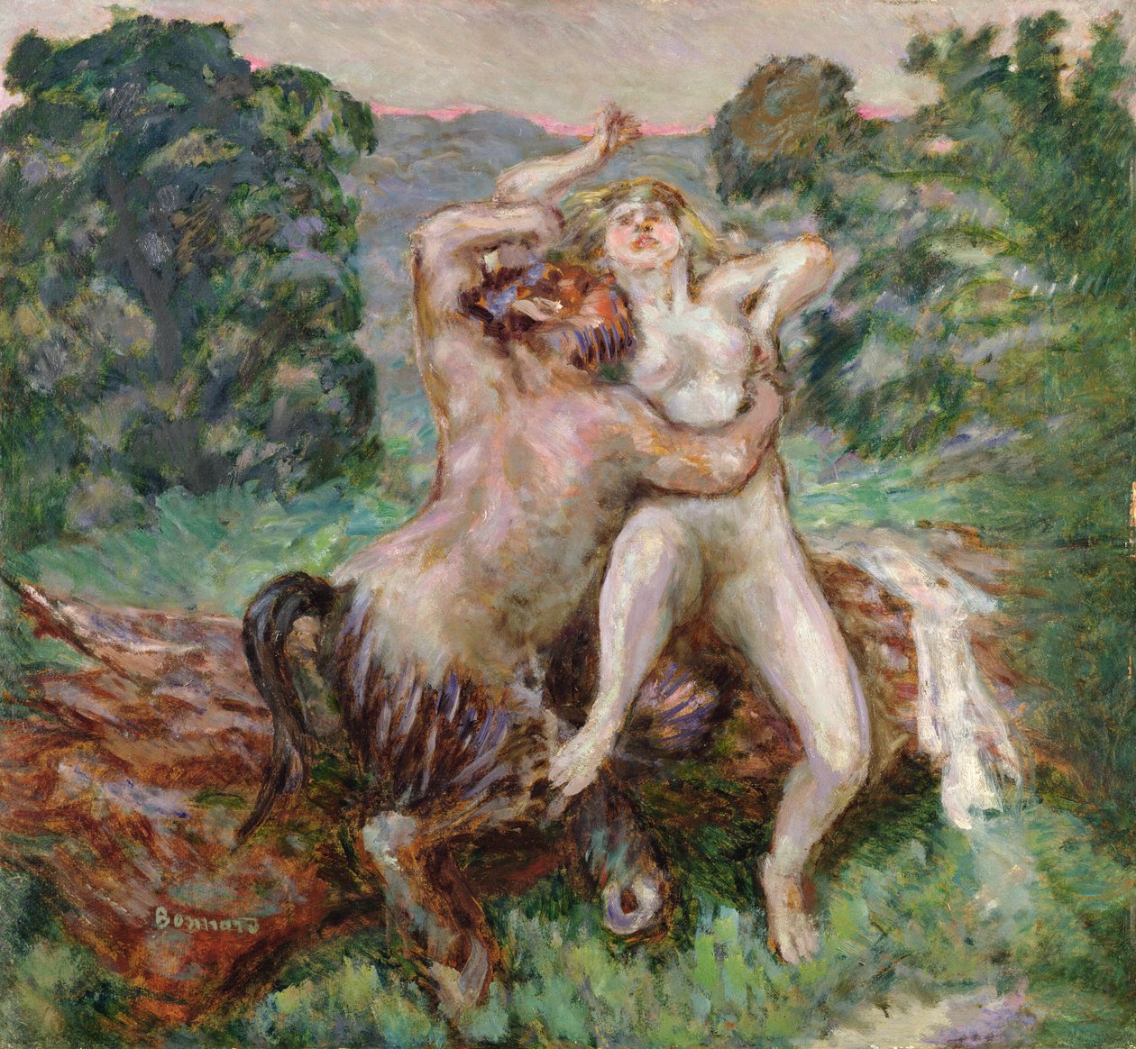 Eftermiddag for en faun af Pierre Bonnard
