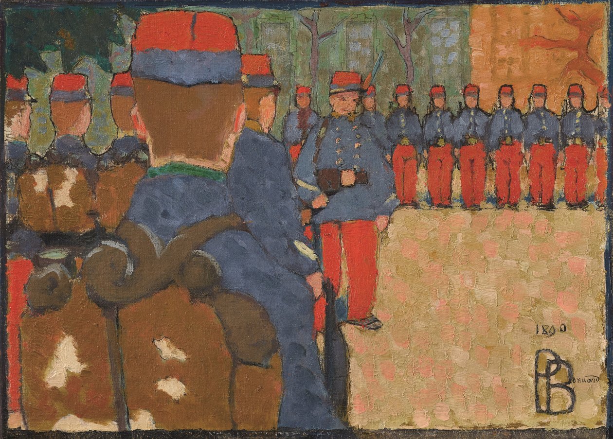 Anmeldelsen eller Øvelsen af Pierre Bonnard