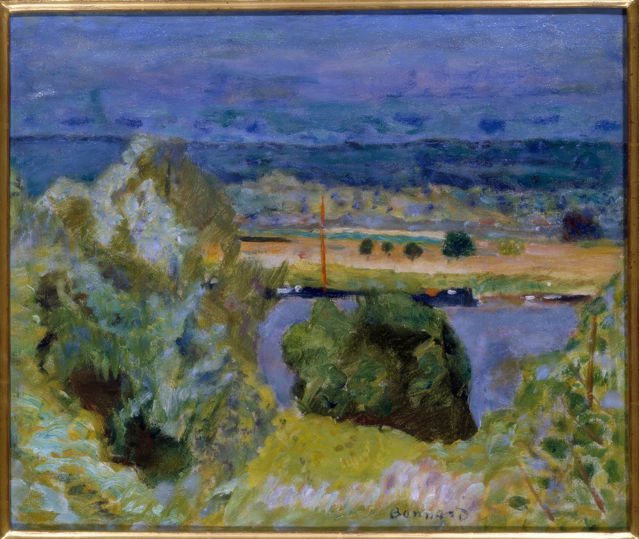 Seinen ved Vernon af Pierre Bonnard