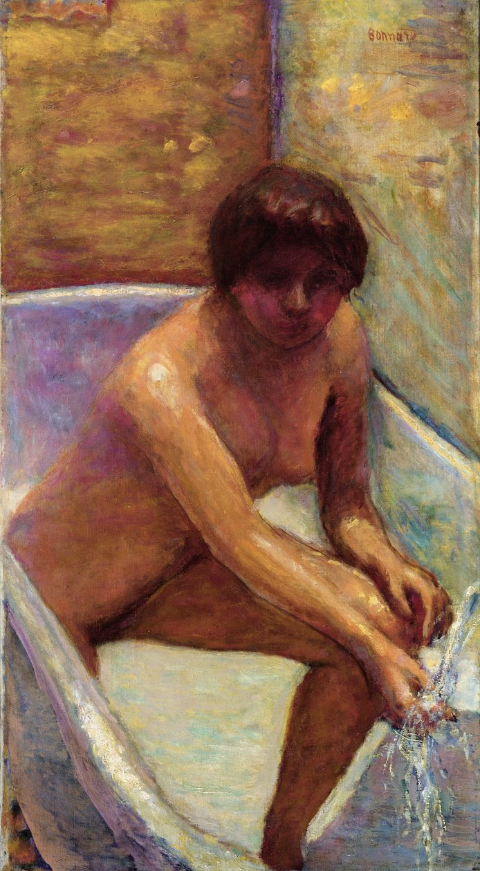 La Source, eller nøgen i et bad af Pierre Bonnard