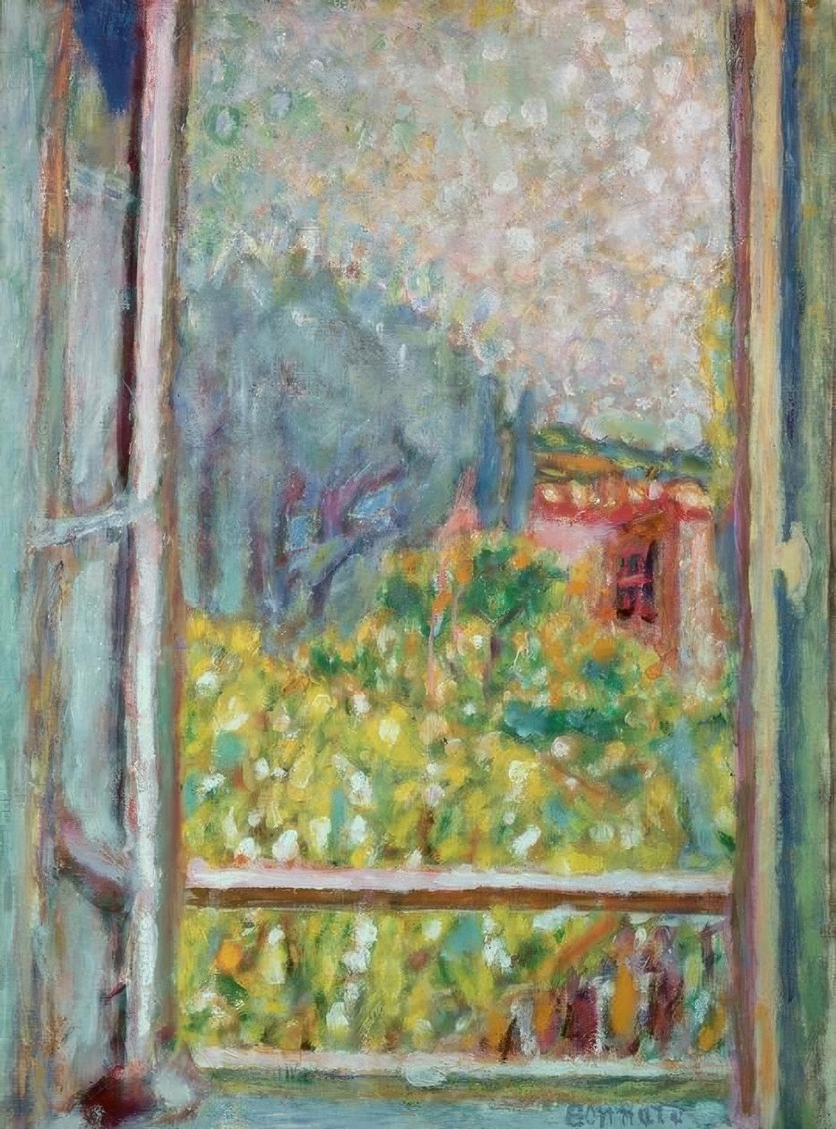 Det lille åbne vindue af Pierre Bonnard