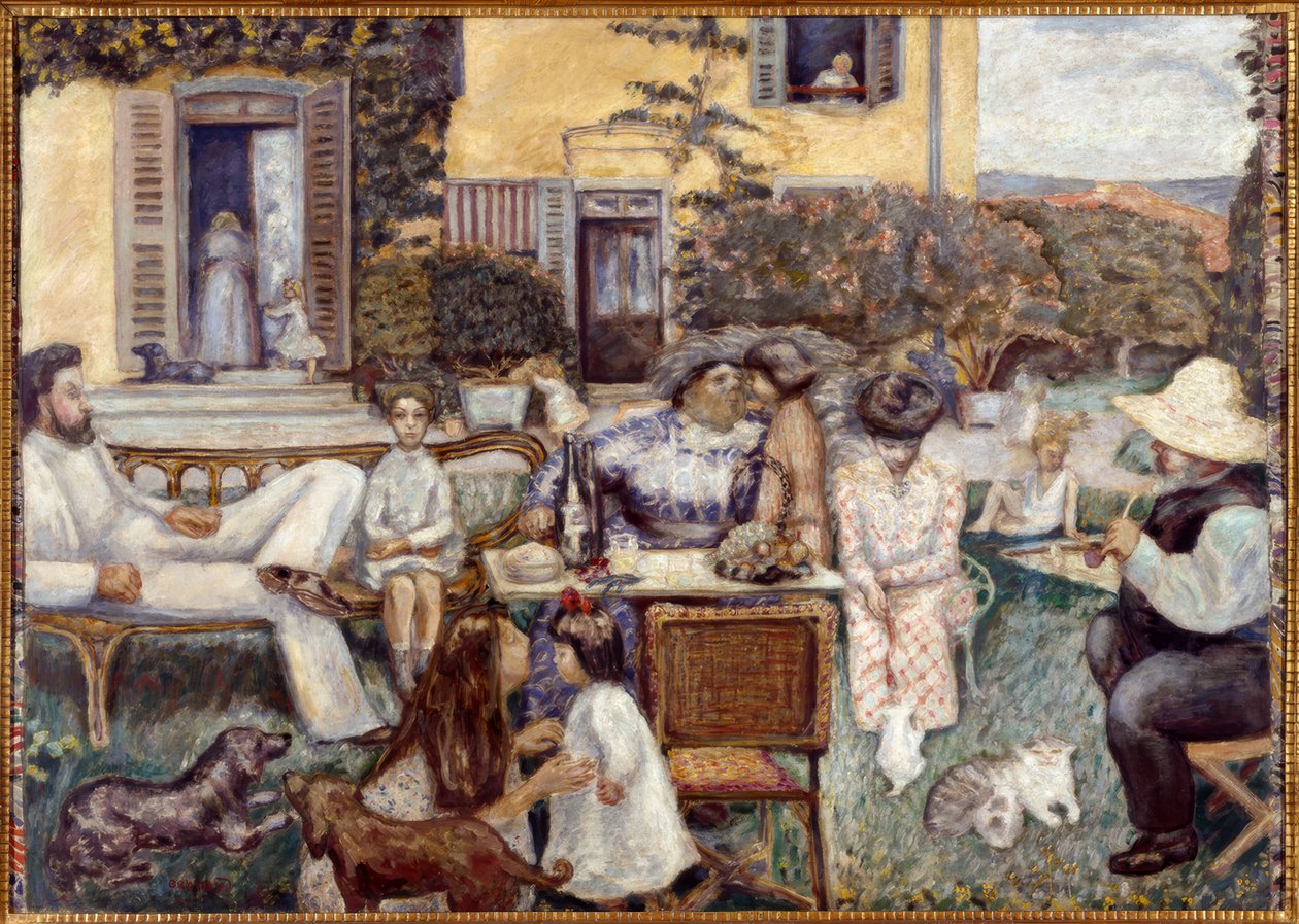 Borgerlig eftermiddag af Pierre Bonnard