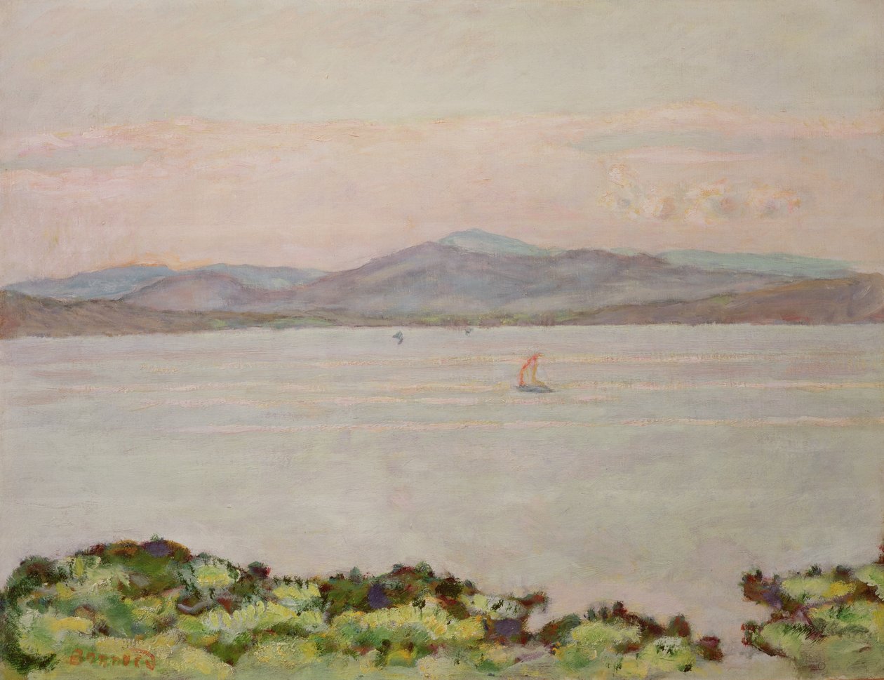 Golfen mellem La Napoule og St. Raphael af Pierre Bonnard