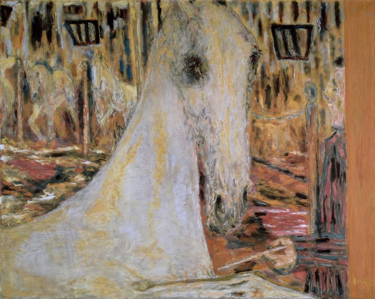 Cirkushesten af Pierre Bonnard