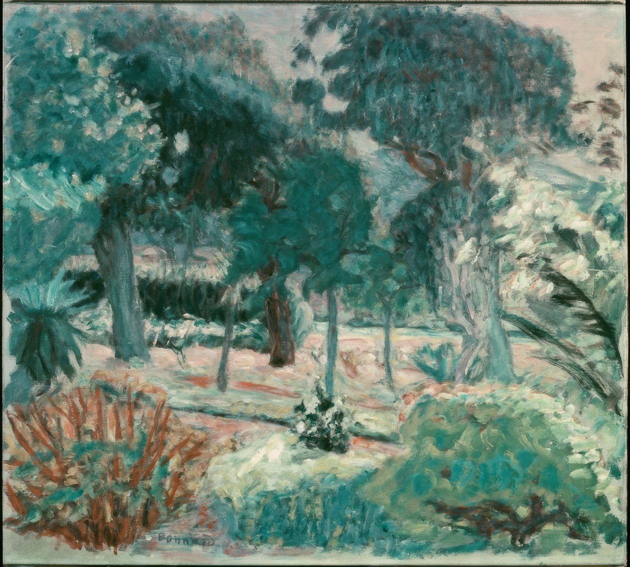 Haven i Le Var (Saint-Tropez, Villa Joséphine) af Pierre Bonnard